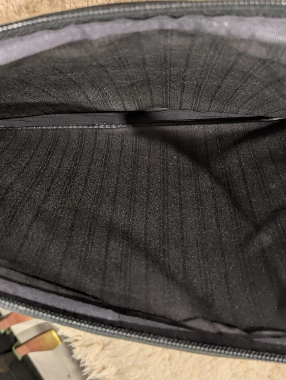 TUMI Alpha Black Ballistic Nylon 15